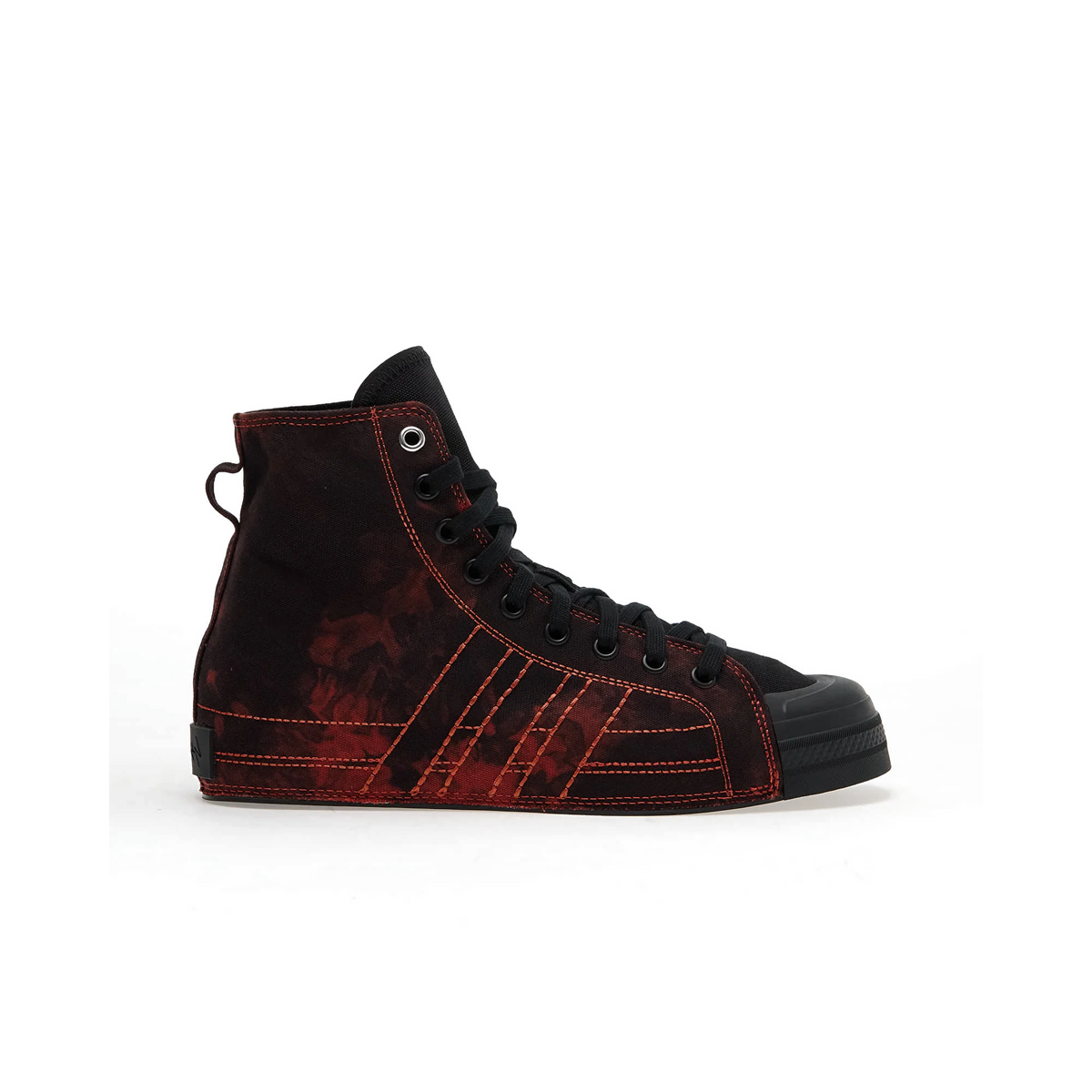 Y-3 Nizza Hi "Black/Tribe Orange/Black" | JQ8819