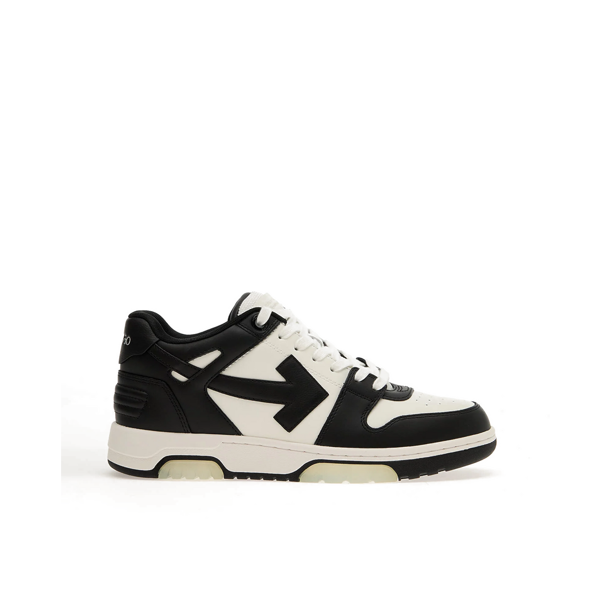 Off-White Out Of Office Calf Leather "White/Black" | OMIA189C99LEA0070110