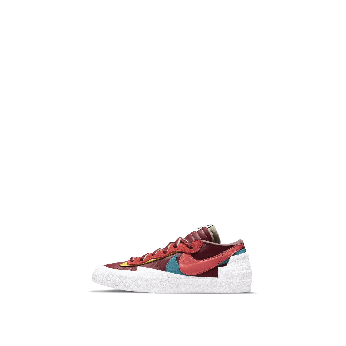 Nike Blazer Low Sacai Kaws Team Red