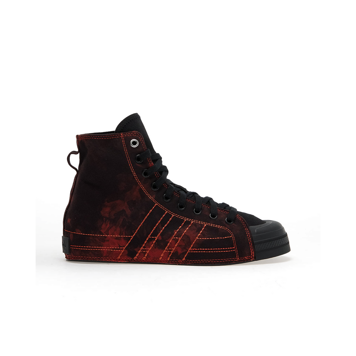 Y-3 Nizza Hi "Black/Tribe Orange/Black" | JQ8819