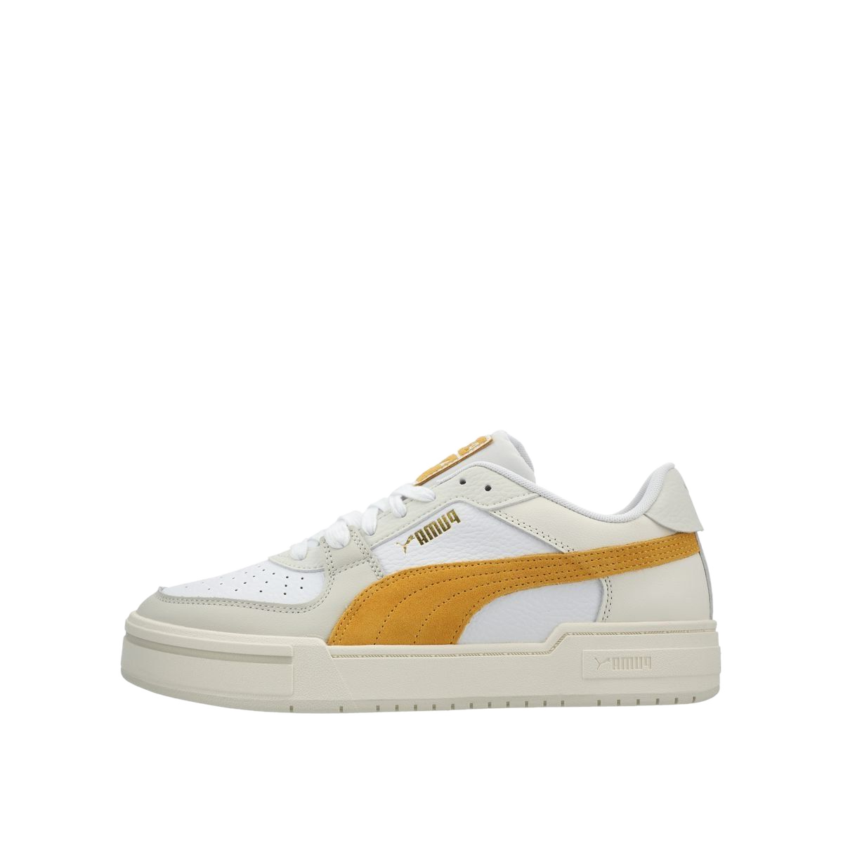 PUMA CA Pro Suede FS "White/Gray/Yellow" | 387327-08