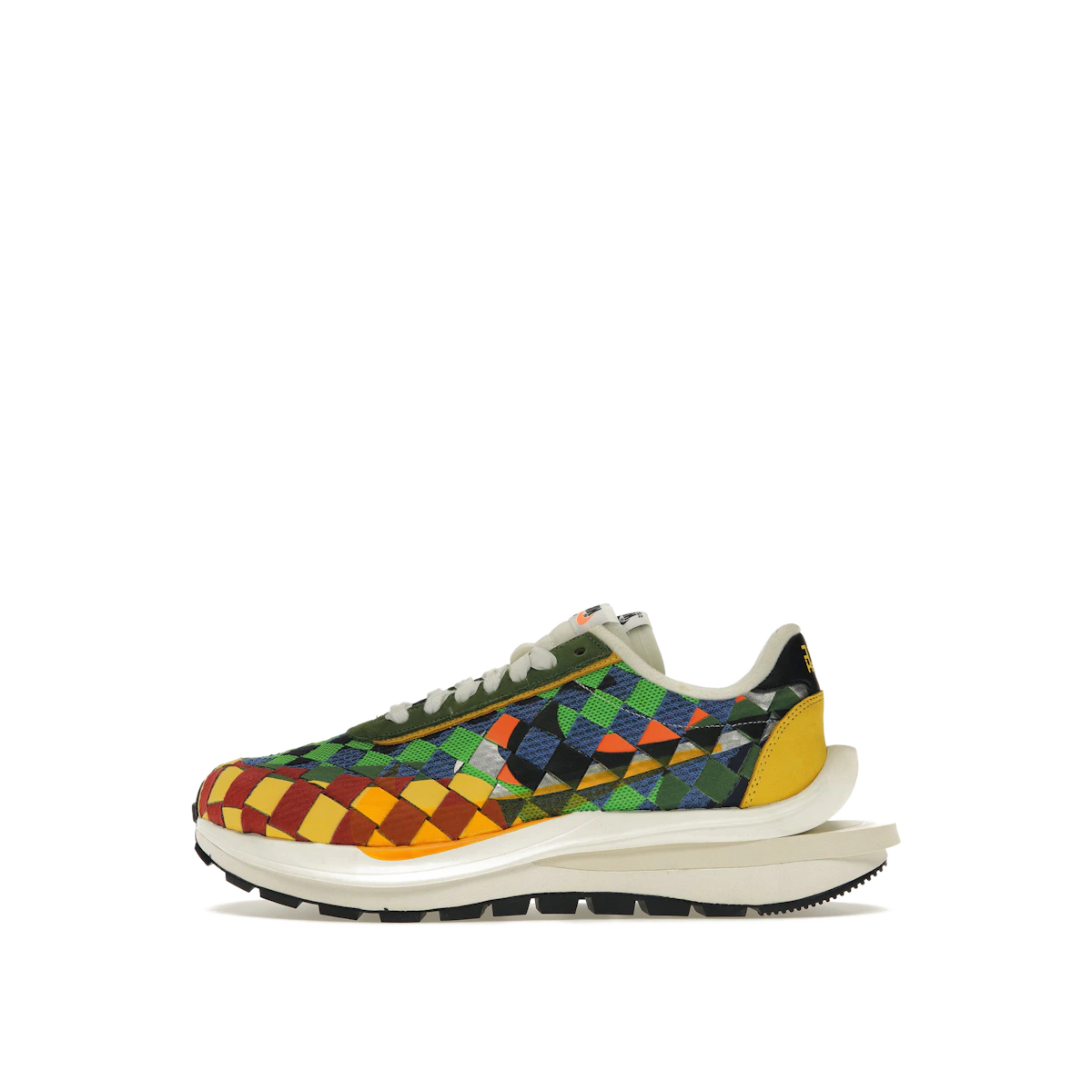 Nike Vaporwaffle Woven Sacai Jean Paul Gaultier Green Gusto