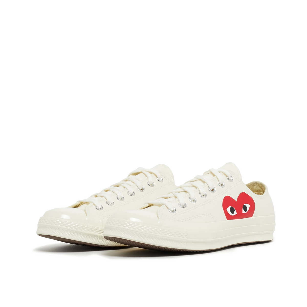 Comme des Garcons Play Chuck Taylor Low "Beige" | P1K111WHT
