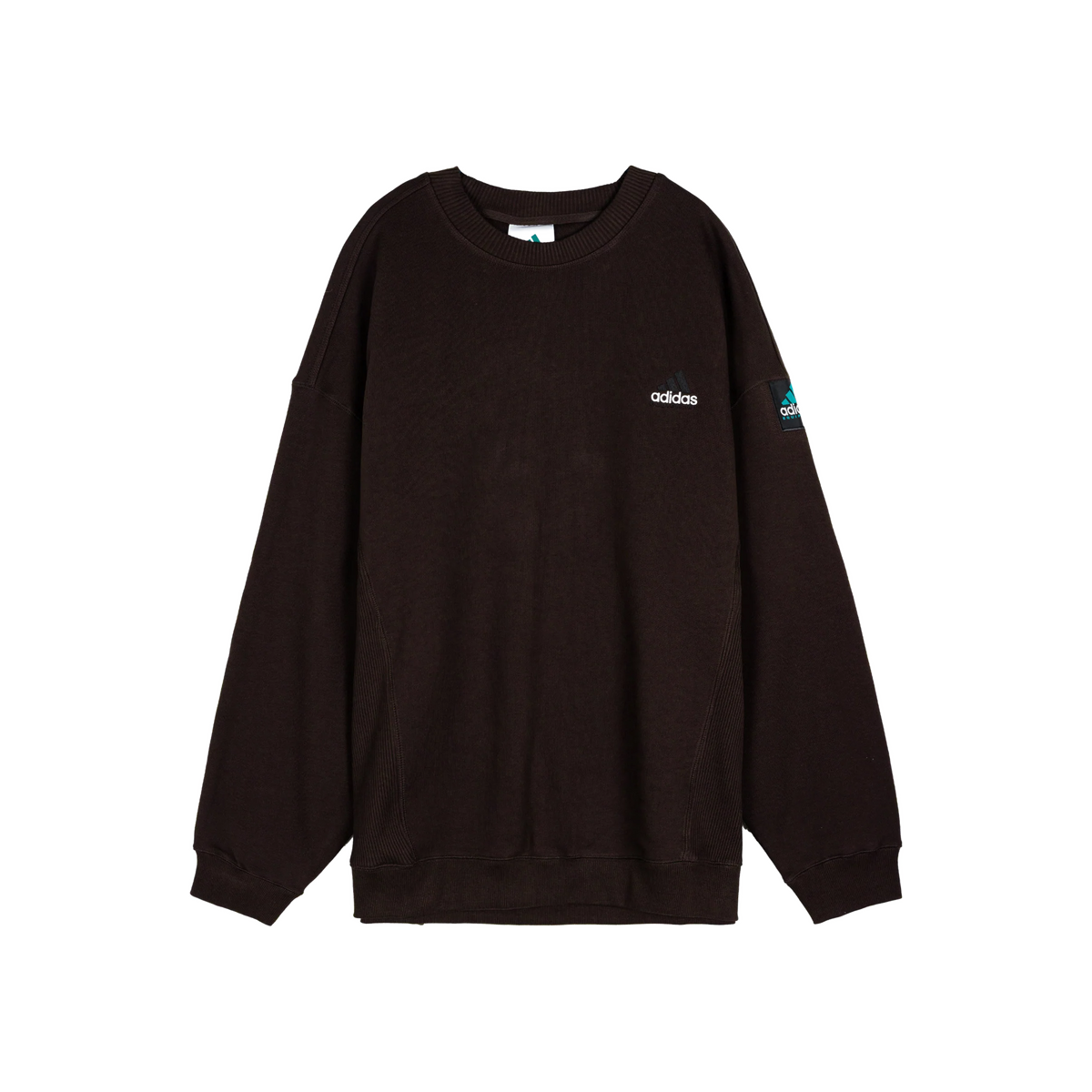 Adidas EQT Crewneck Sweatshirt "Brown" | KB9325