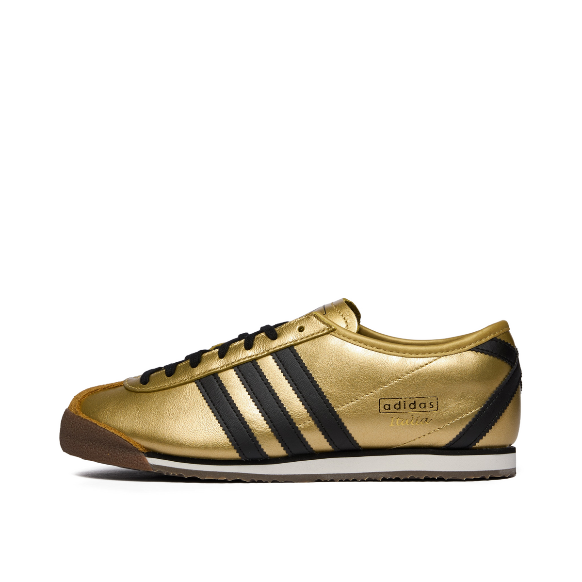 Adidas Italia 70S Wmns "Gold Metallic/Core Black/Gum5" | IH6948