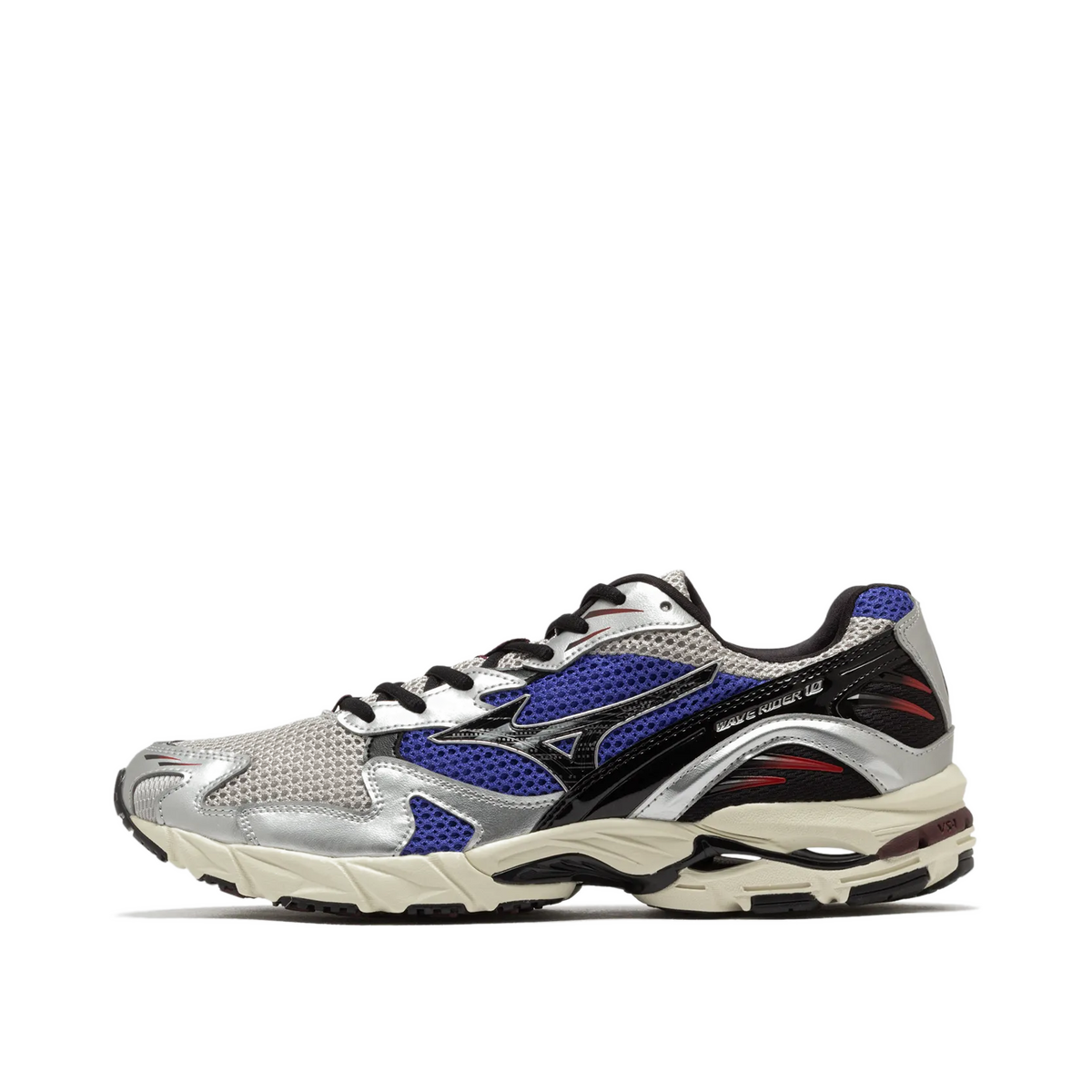 Mizuno Wave Rider 10 "Harbor Mist/Black/Dazzling Blue" | D1GA210416