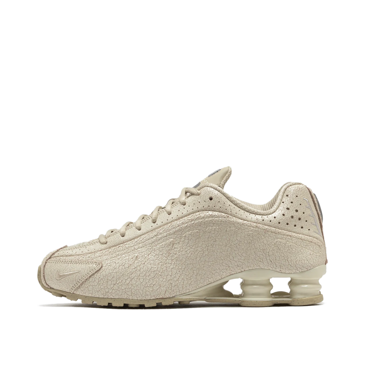 Nike Shox R4 QS "NATURAL/NET-METALLIC SILVER" | IO4544-100