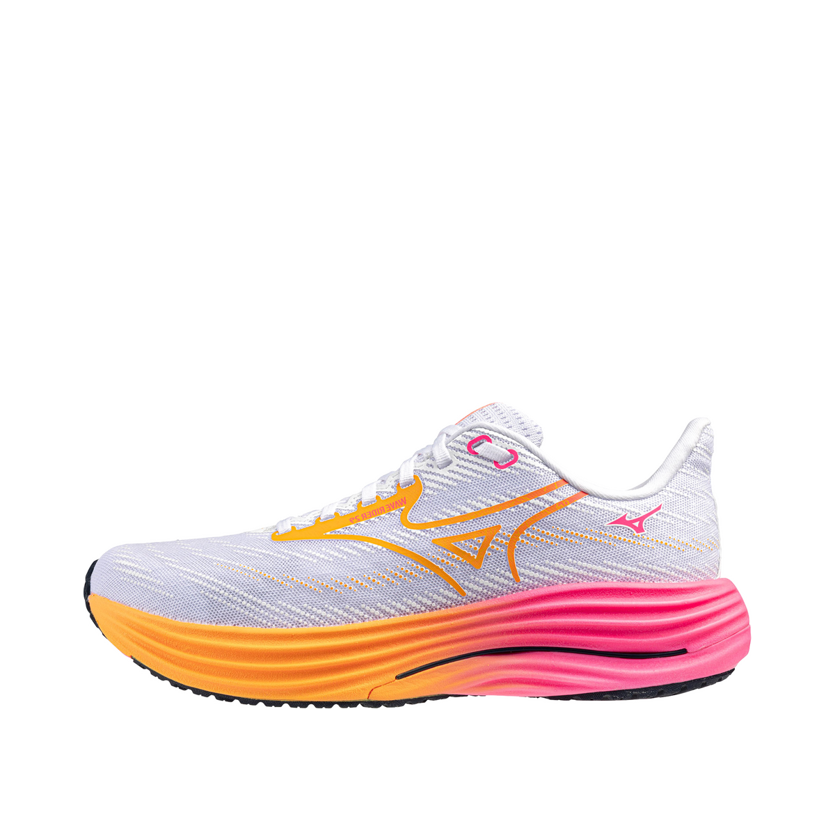Mizuno Wave Rider 29 "White/Tang Orange/Pink Tetra" | J1GC259302