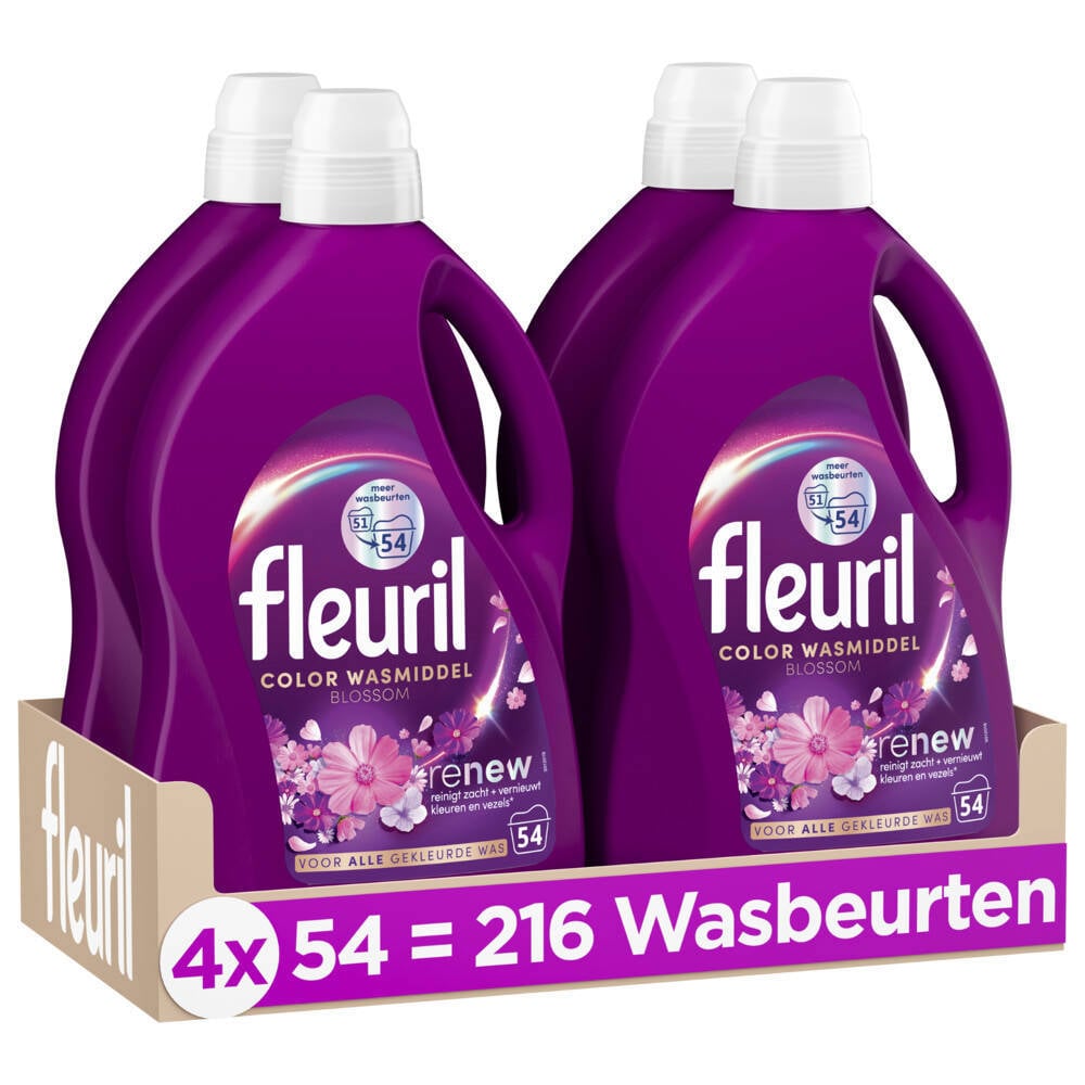 Fleuril Renew Bloesem wasmiddel - 216 wasbeurten