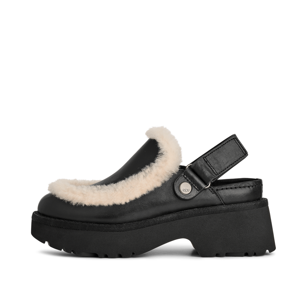 UGG Esmee Leather Clog "Black" | 1171507BLK