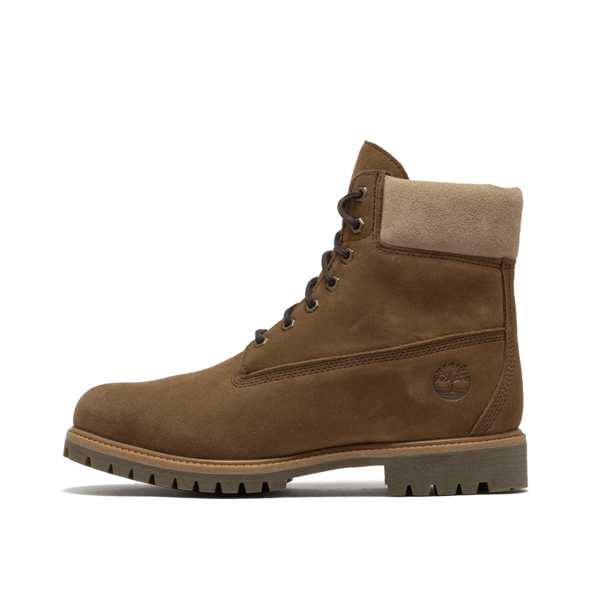 Timberland Premium 6-Inch Lace-Up Waterproof "Medium Brown Suede" | TB0A6G1RES41