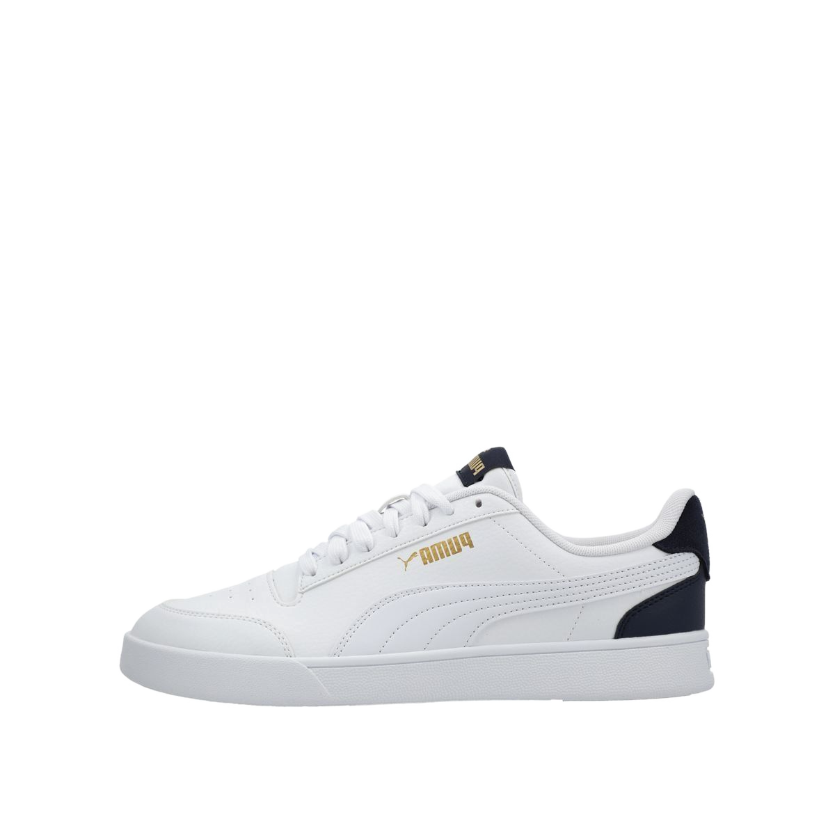 PUMA Shuffle "White/Navy/Gold" | 309668-05