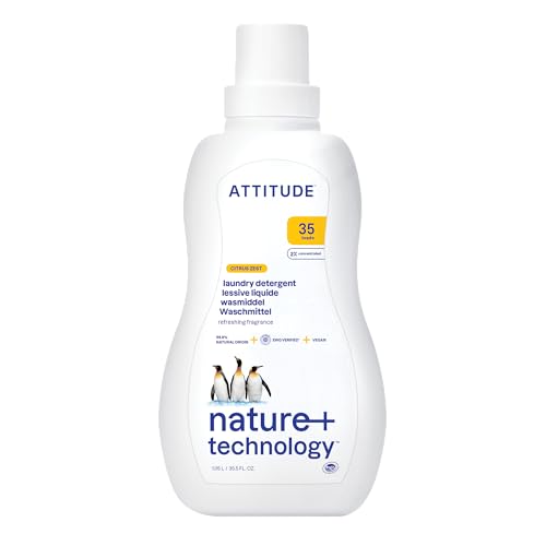 Attitude Citrus Zeste wasmiddel - 35 wasbeurten