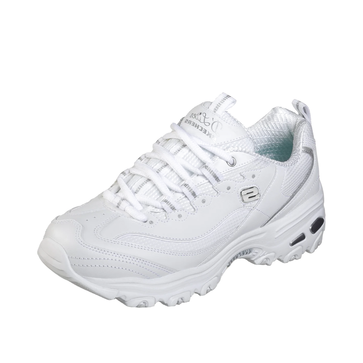 Skechers D'Lites Endless Dream "White/Silver" | 13151WSL