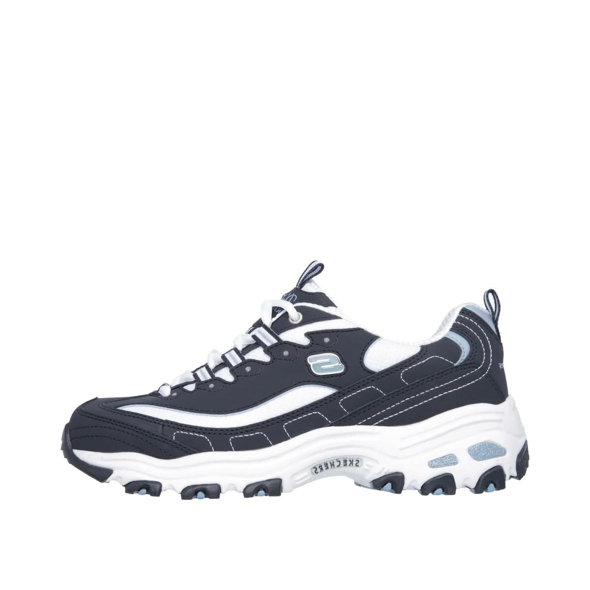Skechers D'Lites "Biggest Fan" "Navy/White" | 11930NVW
