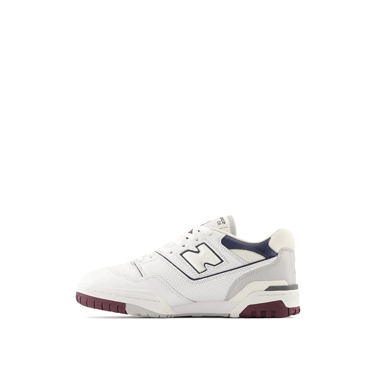 New Balance 550 White Natural Indigo Burgundy