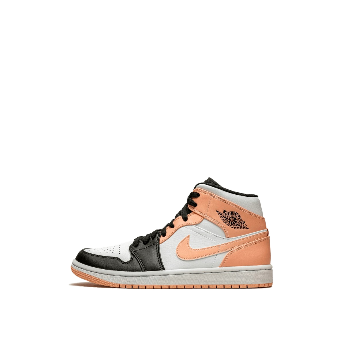 Jordan 1 Mid Arctic Orange Black Toe