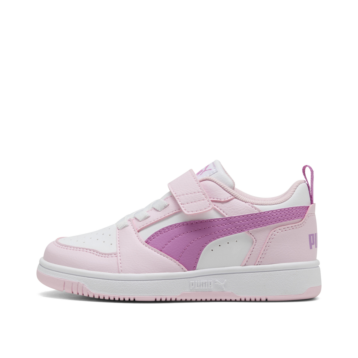 Puma Rebound V6 Lo Kids "Pearl Pink/Mauve Pop/White" | 397419-35