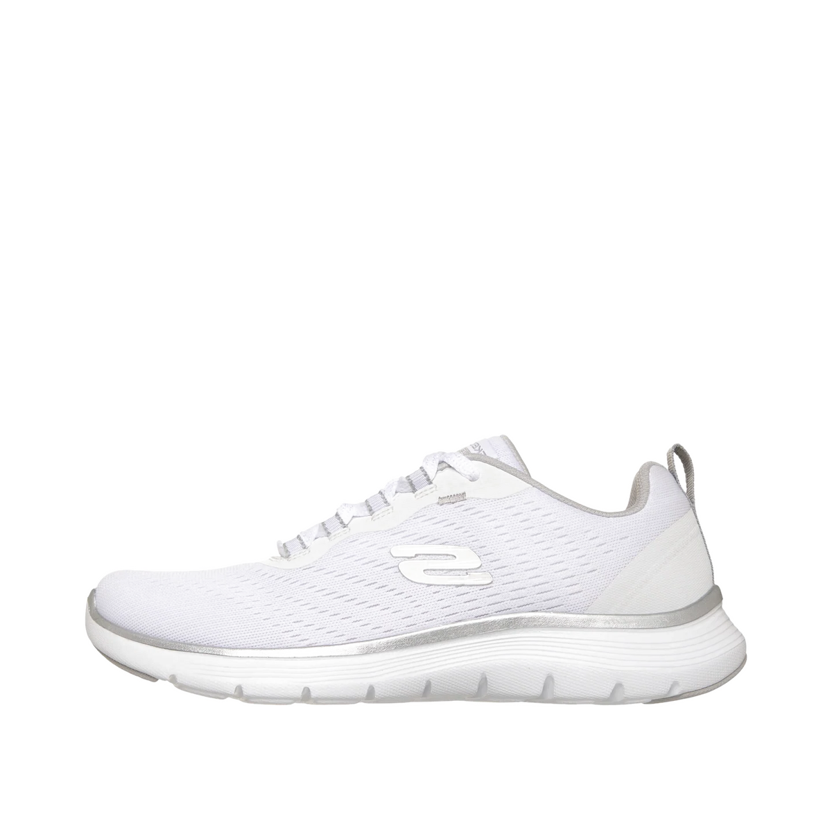 Skechers Flex Appeal 5.0 - New Path "White/Silver" | 150201WSL