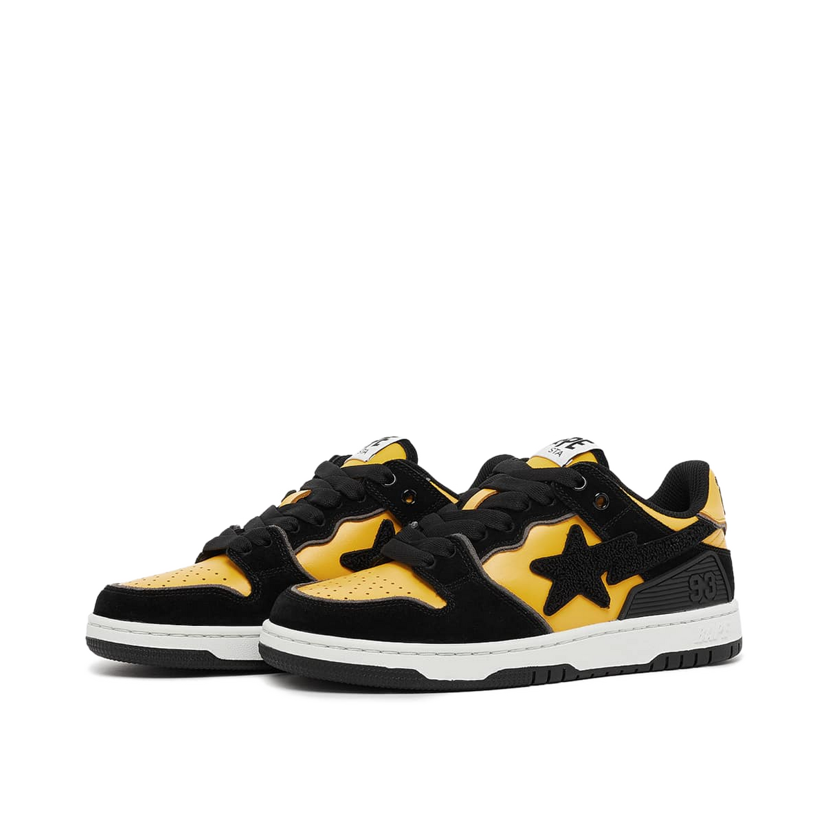 A Bathing Ape Wmns Bape Sk8 Sta #4 L "Yellow" | 001FWK302309LYEL