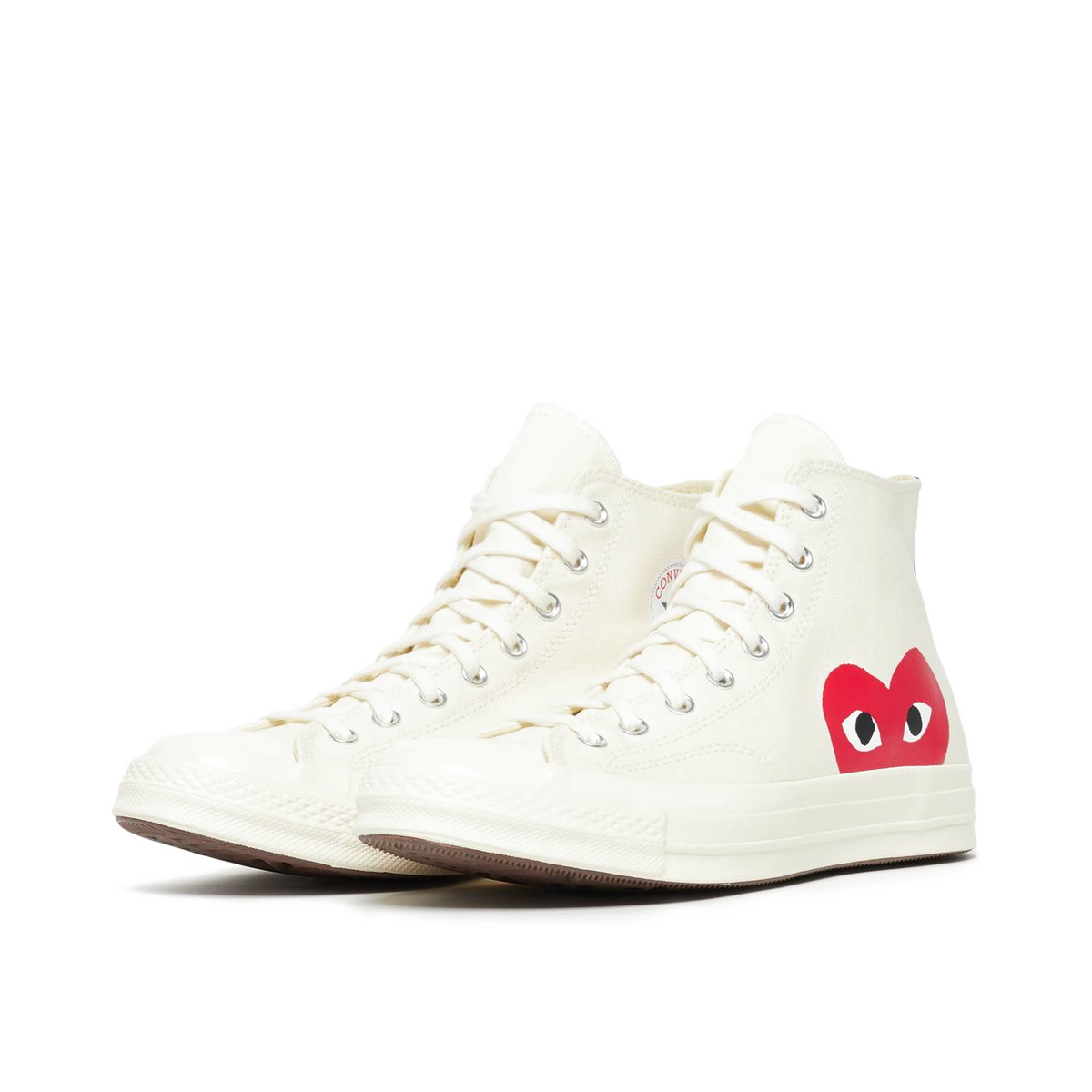 Comme des Garcons Play Chuck Taylor High "Beige" | P1K112WHT