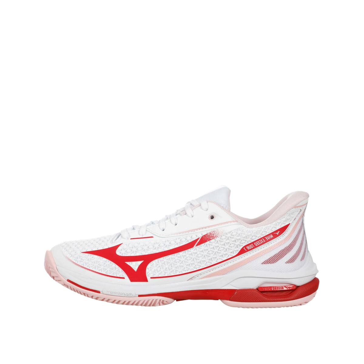 Mizuno Wave Exceed Tour 7 CC "White/Fiery Red/Rose-esque" | 61GC267662