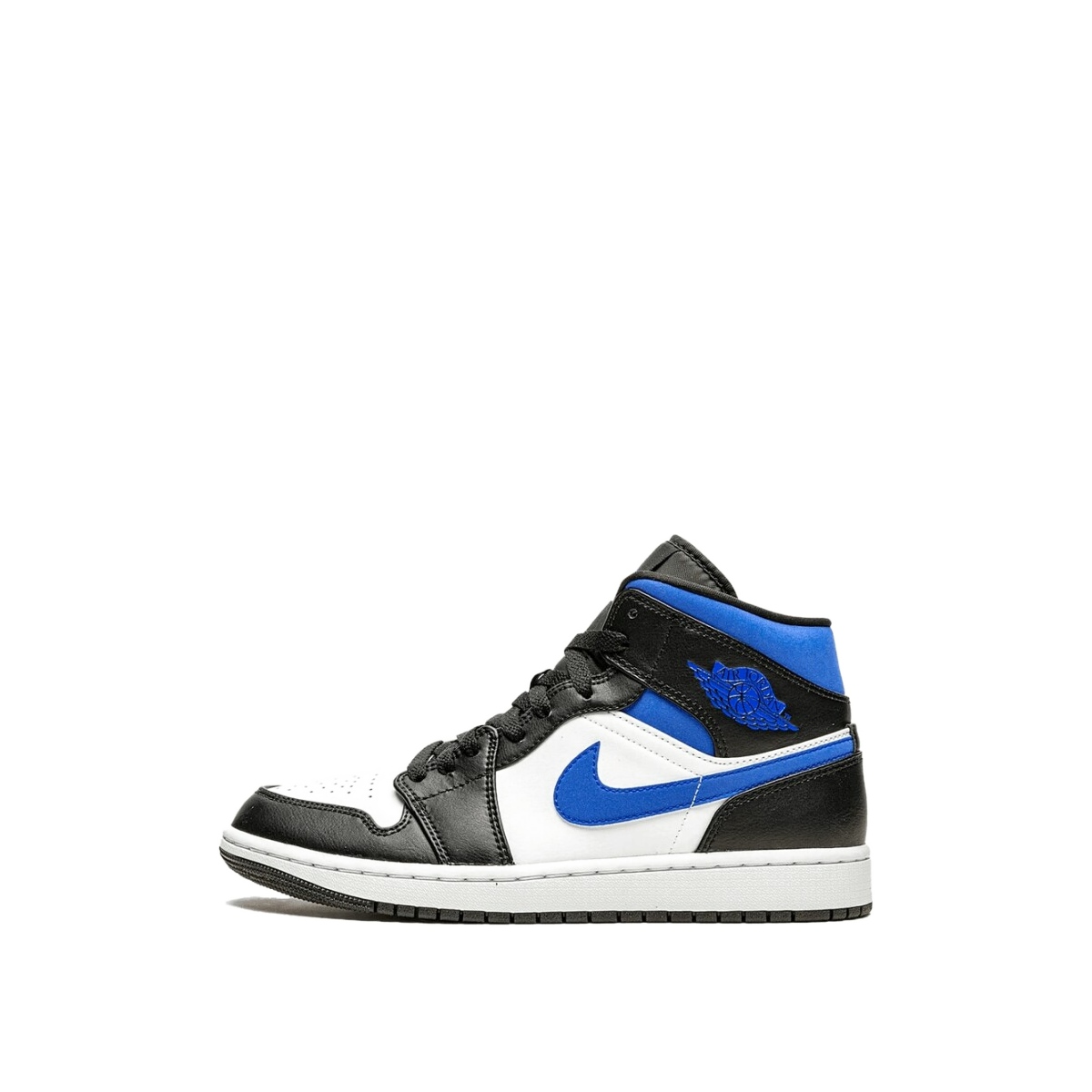 Air Jordan 1 Mid 'Racer Blue' | White | Men's Size 7.5