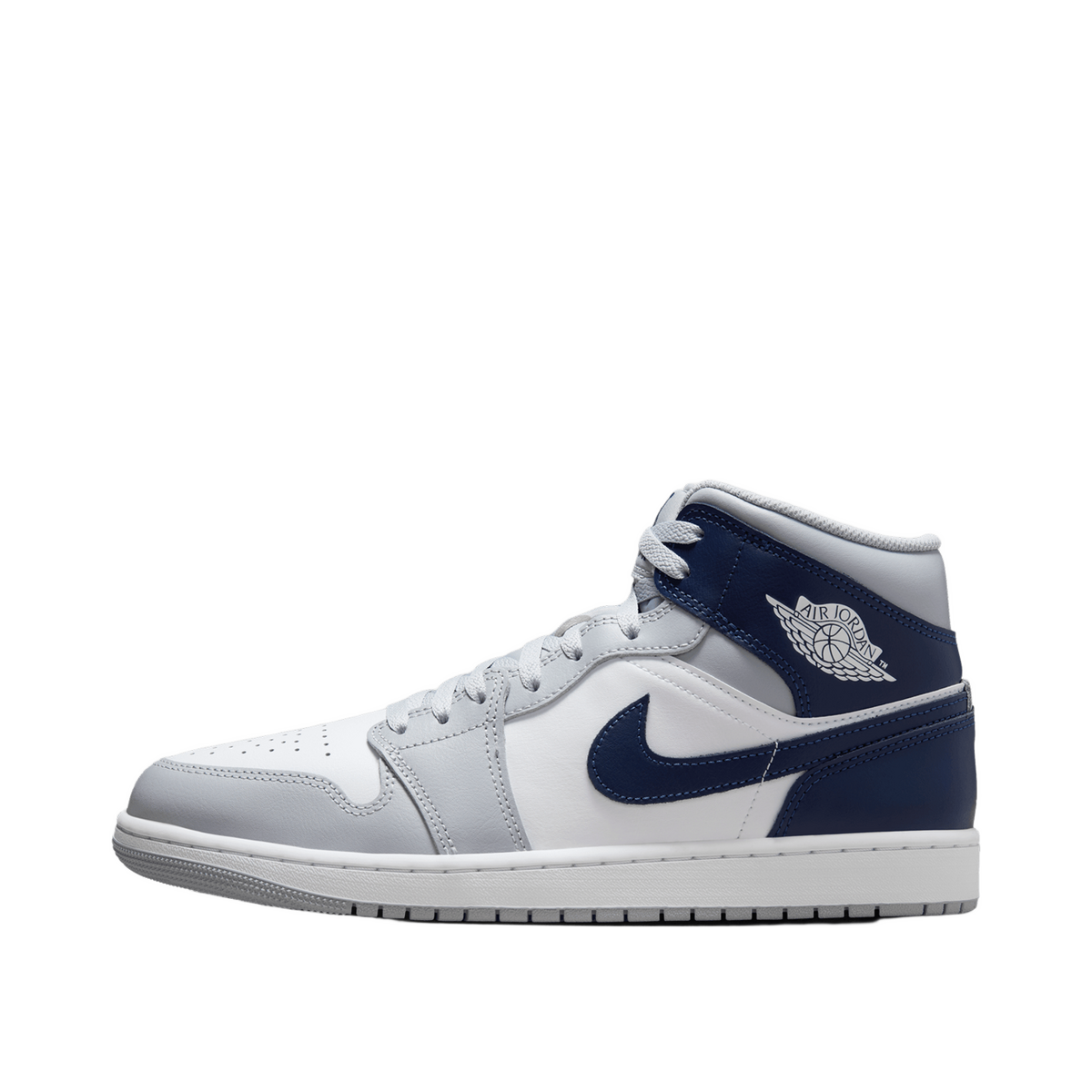 Air Jordan 1 Mid "Wolf Grey Midnight Navy" | DQ8426-104