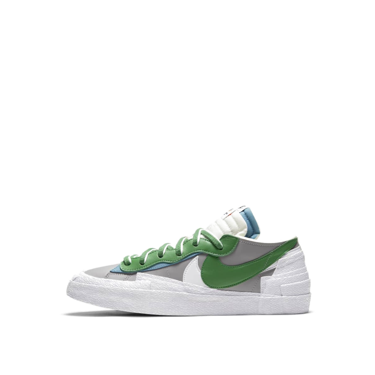 Nike Blazer Low sacai Medium Gray Classic Green