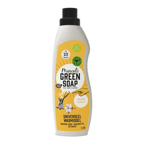 Marcel's Green Soap vanille & katoen wasmiddel - 23 wasbeurten