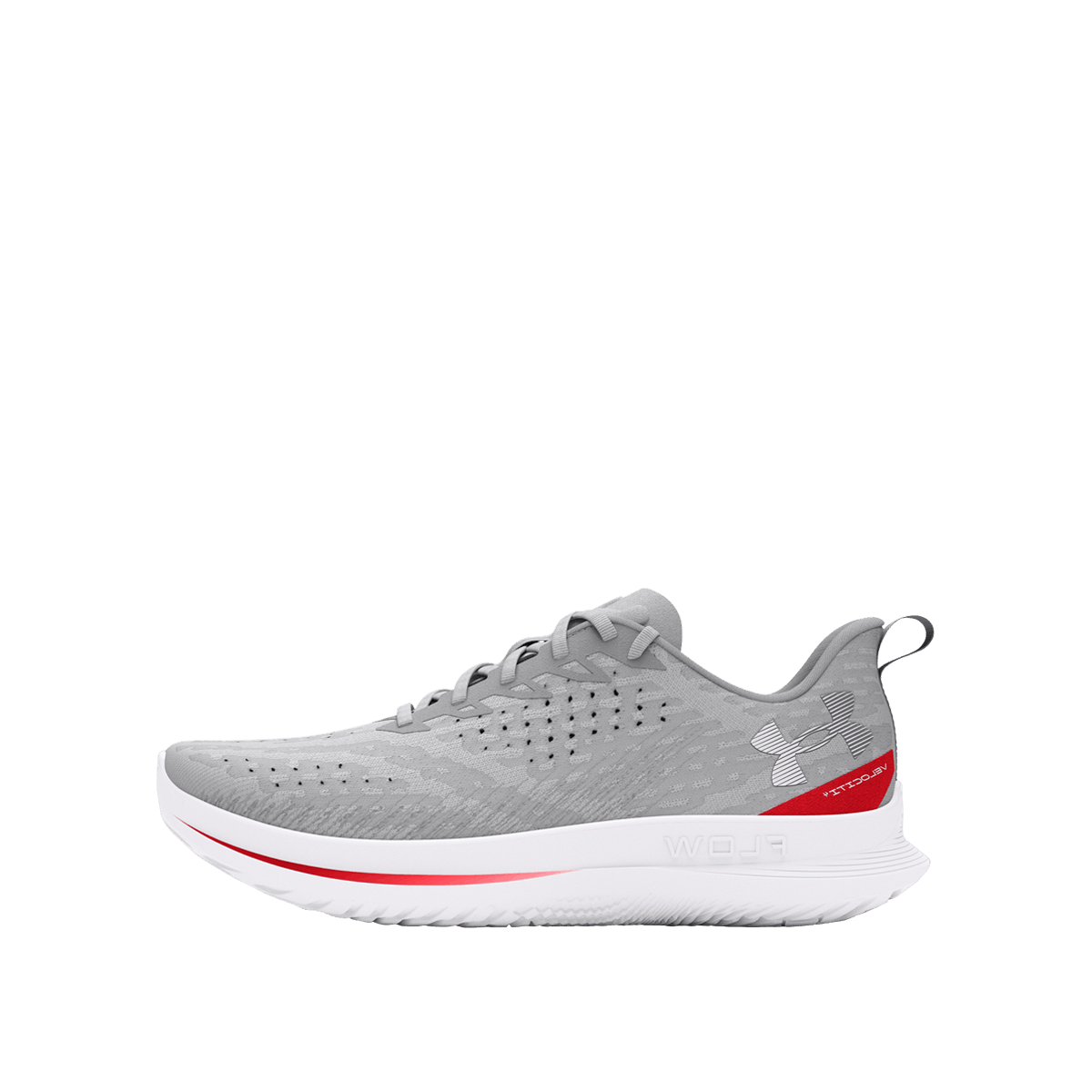 Under Armour Flow Velociti 4 "Halo Grey Racer Red" | 3027585104