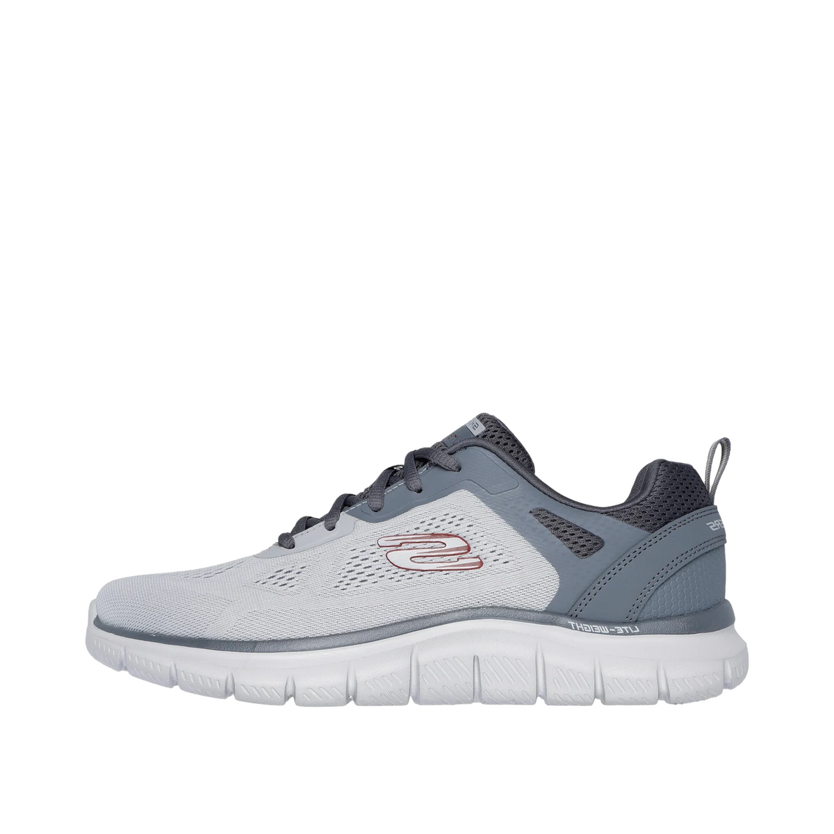 Skechers Track - Broader "Gray/Charcoal" | 232698GYCC