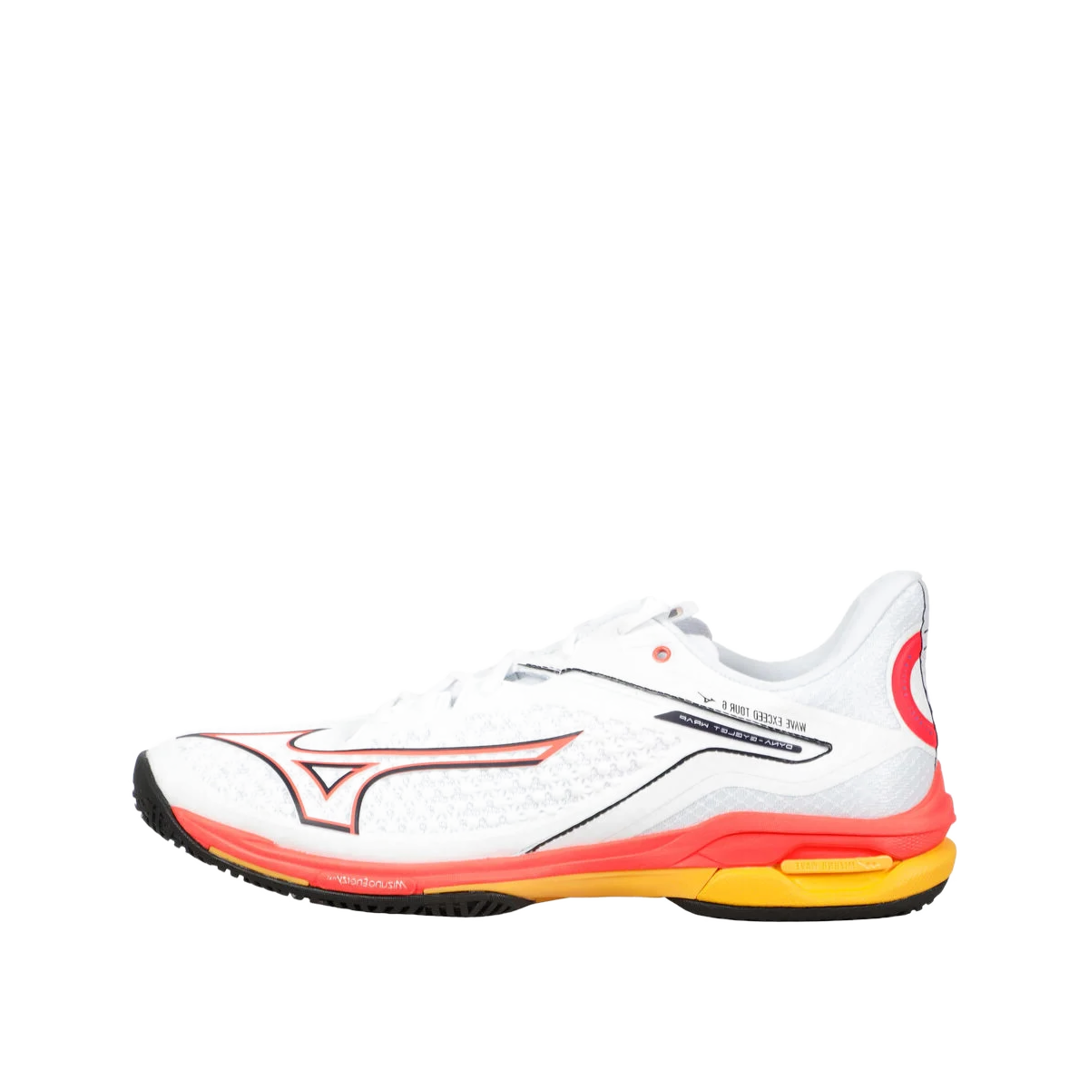 Mizuno Wave Exceed Tour 6 "White/Fiery Coral 2/Citrus" | 61GA247060