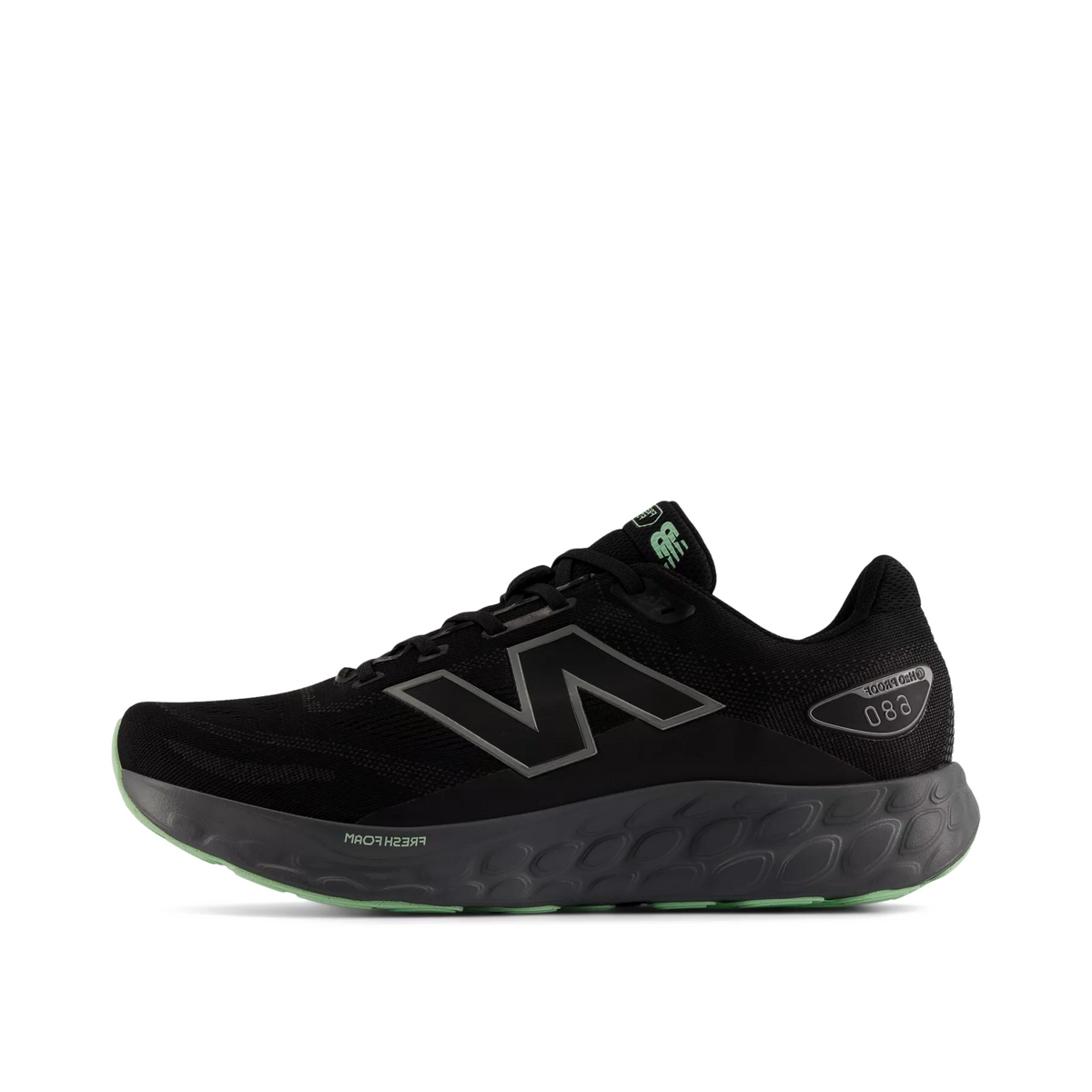 New Balance Fresh Foam 680 v8 Waterproof "Black/Grey/Green" | M680WBK8