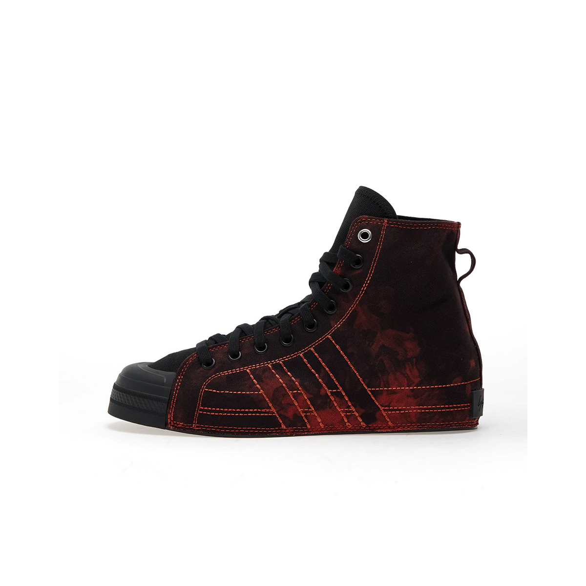 Y-3 Nizza Hi "Black/Tribe Orange/Black" | JQ8819