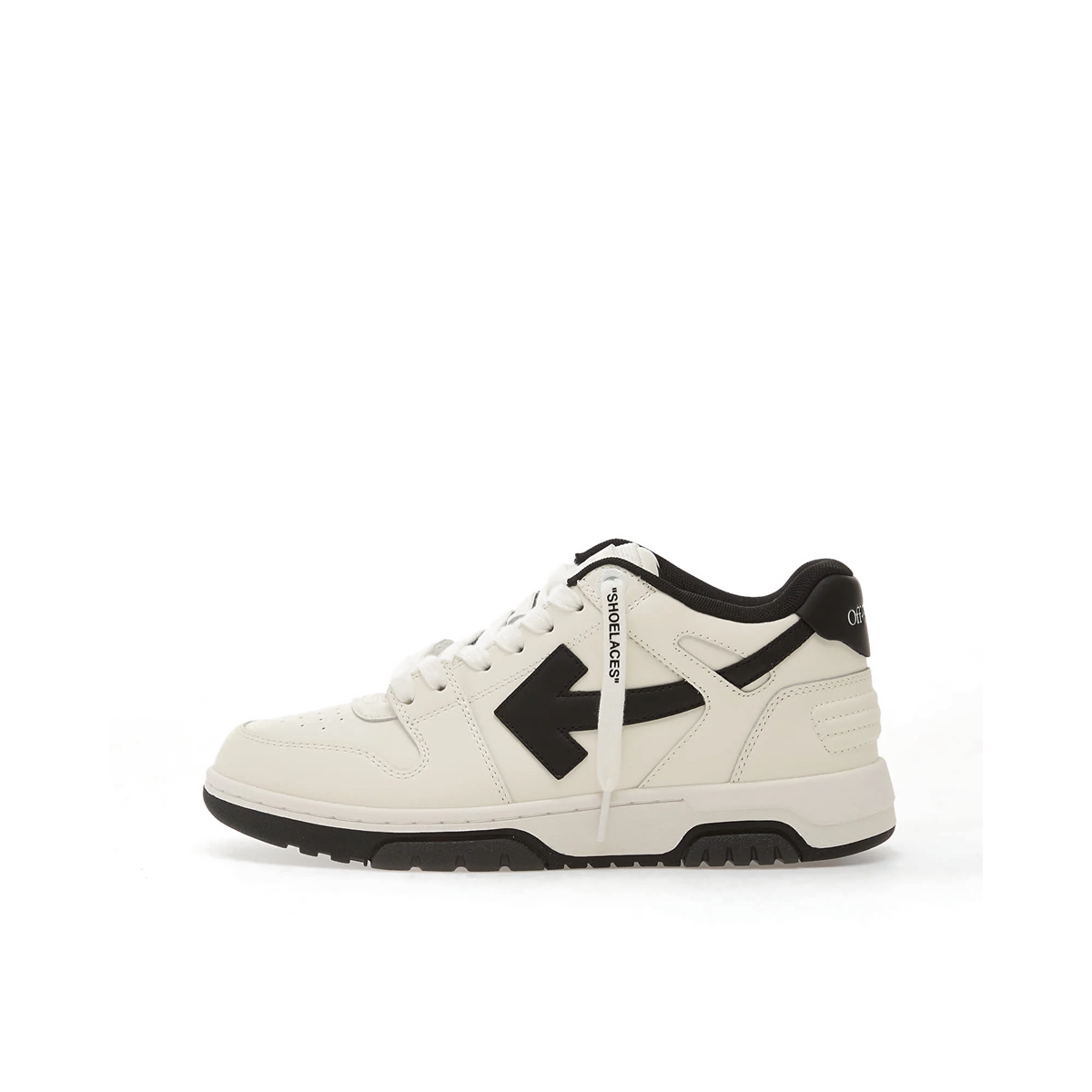 Off-White Wmns Out Of Office Calf Leather "White/Black" | OWIA259C99LEA0180110