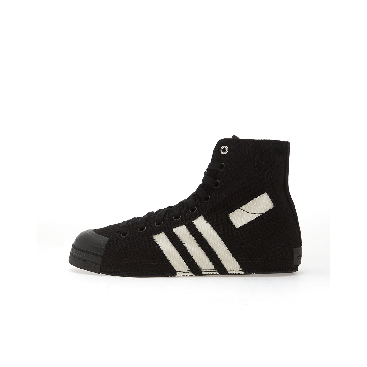 Y-3 Nizza Hi "Black/Off White" | KK3708