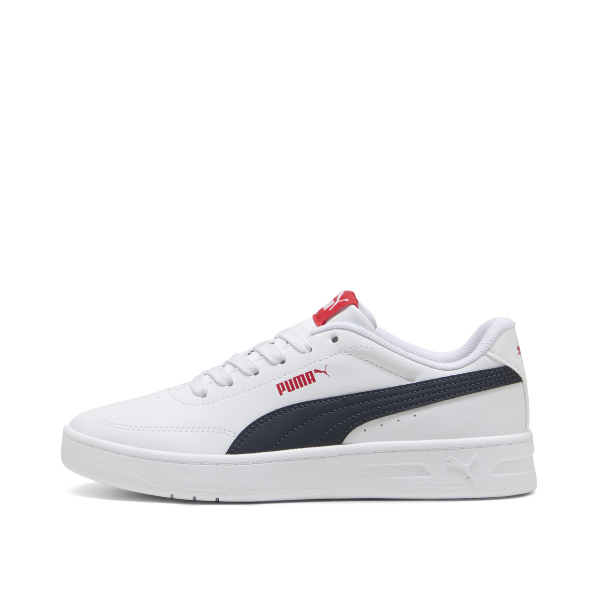PUMA Court Classic Clean "White/New Navy/Red" | 403750-10