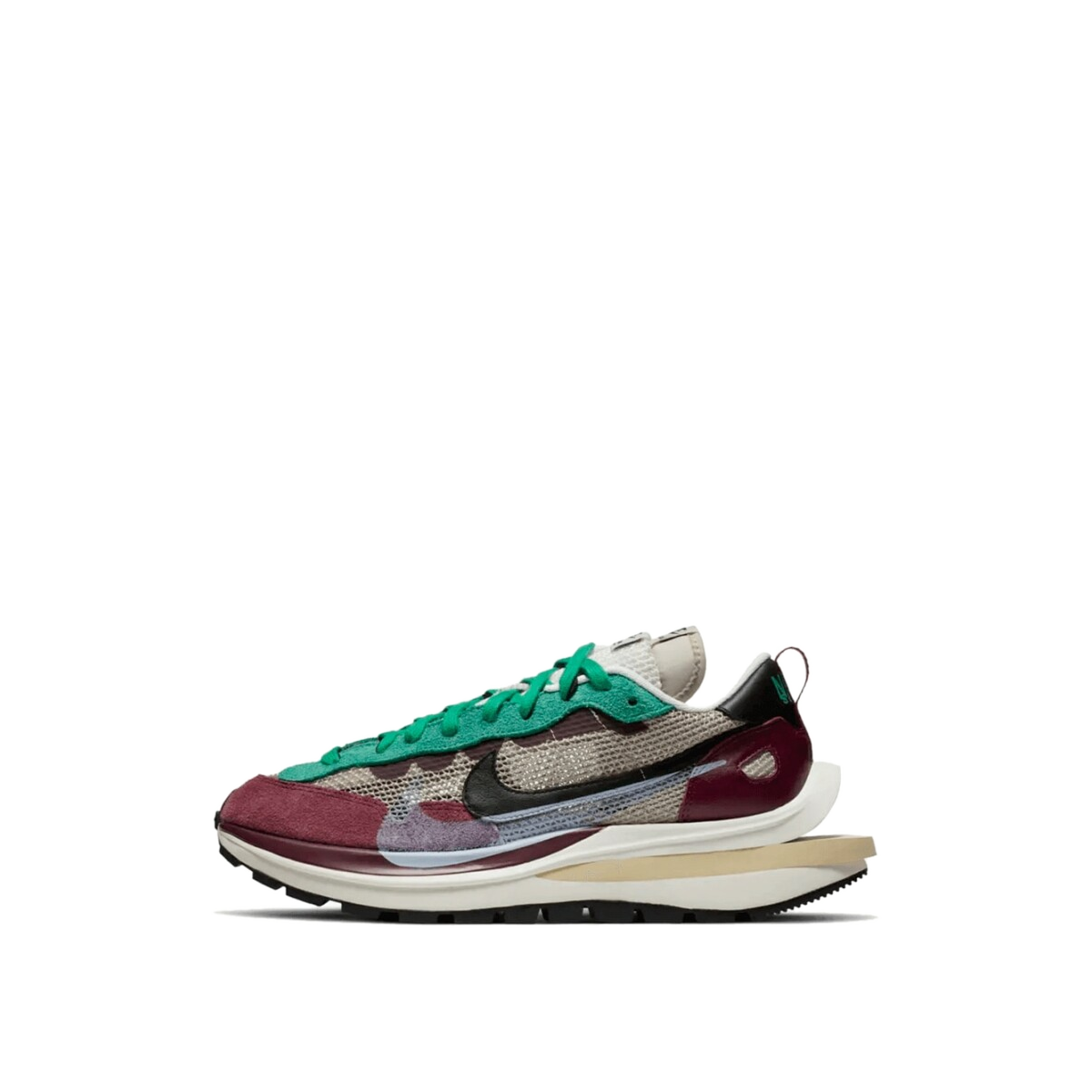 Nike Vaporwaffle sacai Villain Red Neptune Green