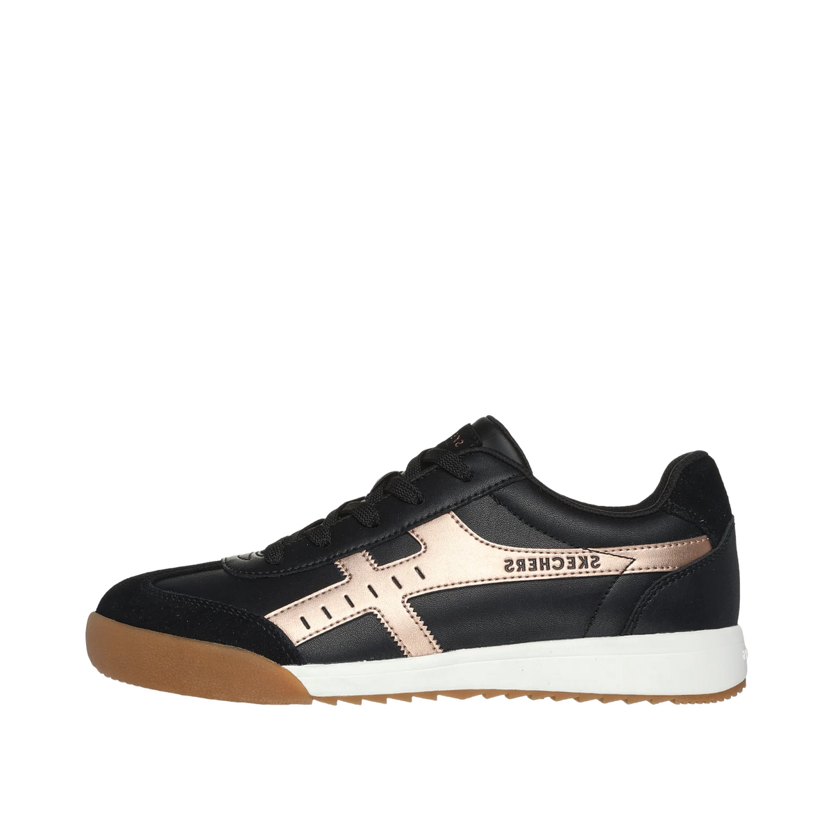 Skechers Zinger - Metallic Roads CM "Black/Rose Gold" | 177500BKRG