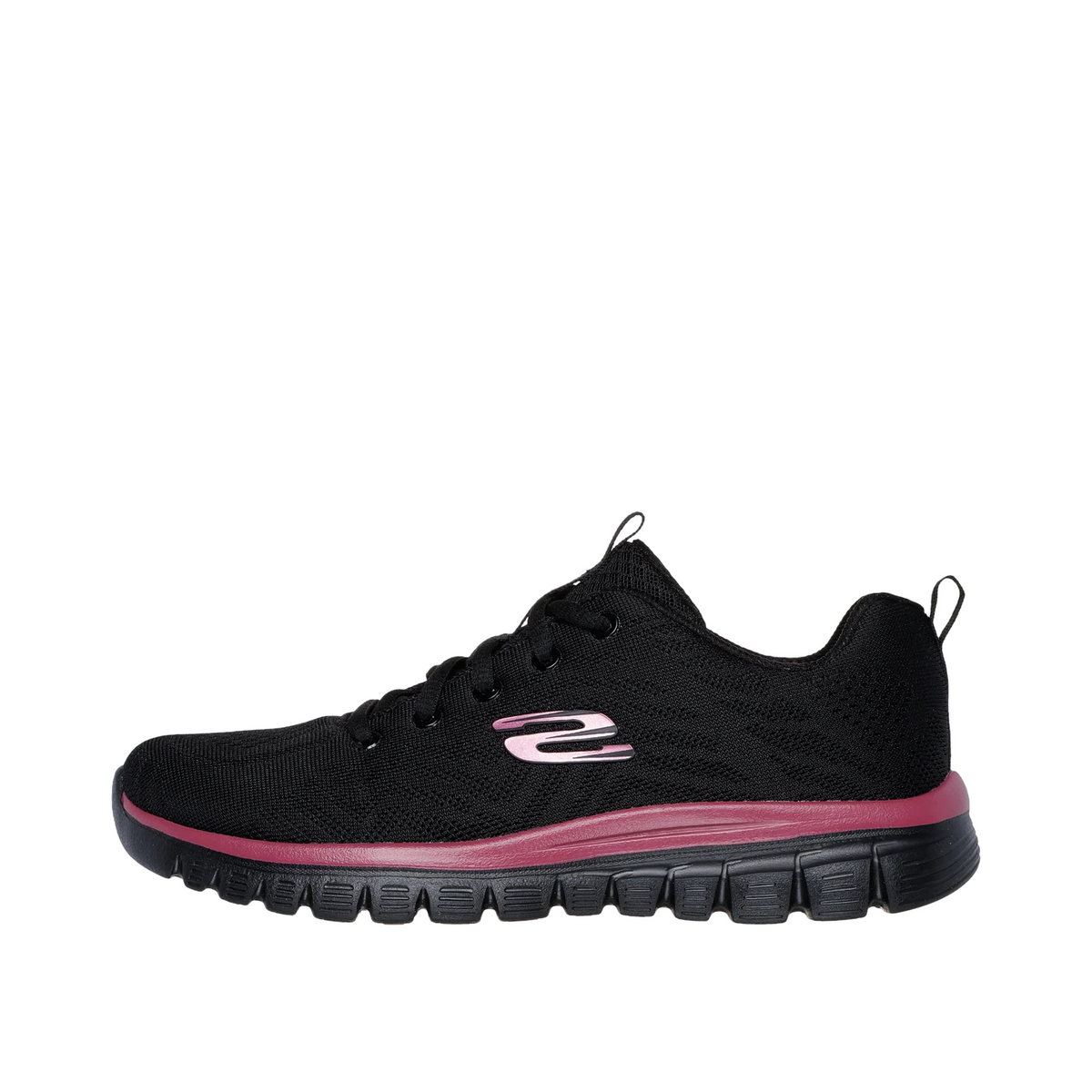 Skechers Graceful - Get Connected CM "Black/Mauve" | 12615BKMV