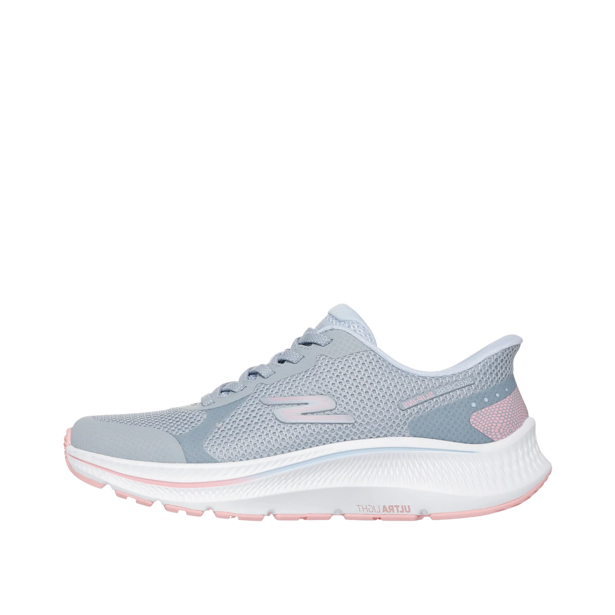 Skechers GO RUN Consistent 2.0 - Captiva "Gray/Light Blue" | 128619GYLB