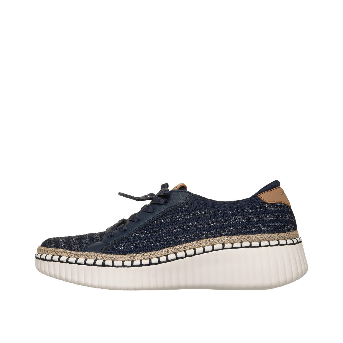 Skechers Wilshire Blvd Passion Play "Navy/Silver" | 100827NVSL