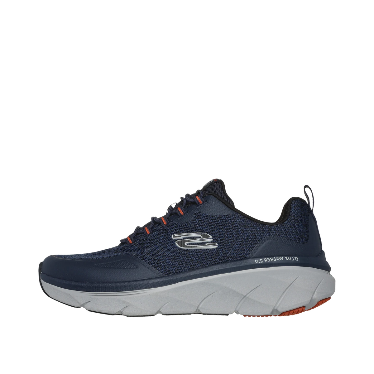 Skechers D'Lux Walker 2.0 Steadyway "Navy/Orange" | 232719NVOR