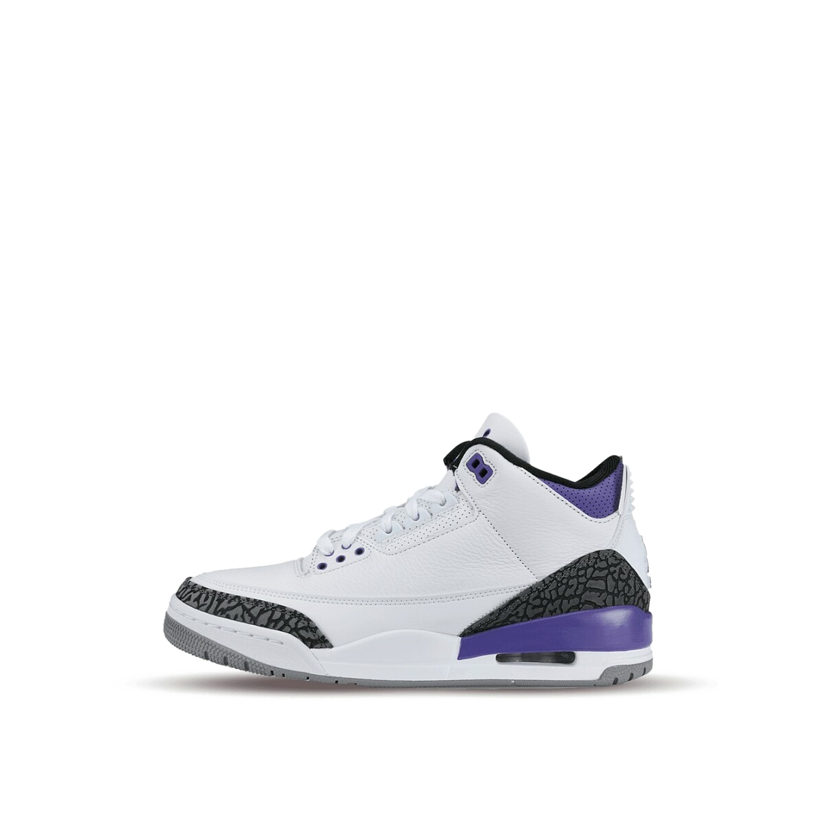 Air Jordan 3 Retro GS 'Dark Iris' | White | Kid's Size 3.5