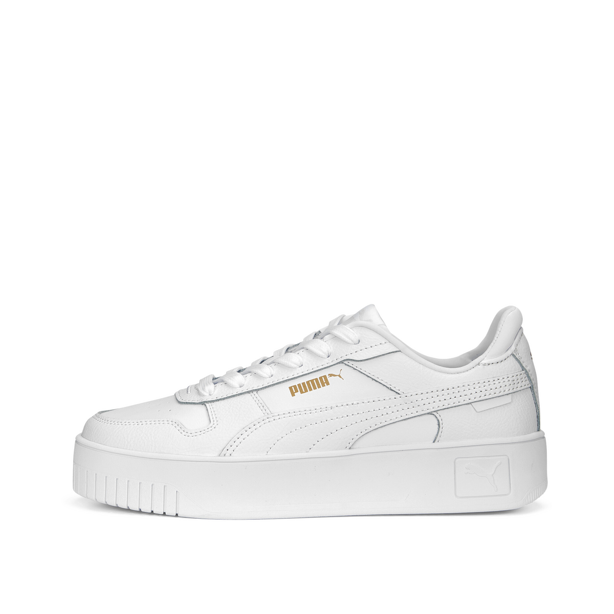 Puma Carina Street "Puma White-Puma White-Gold" | 389390-01