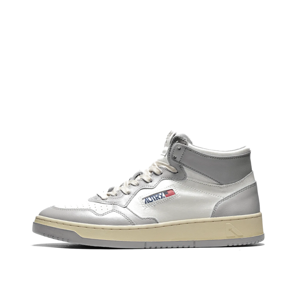 Autry 01 Mid "White / Vapor" | AUMMWB10