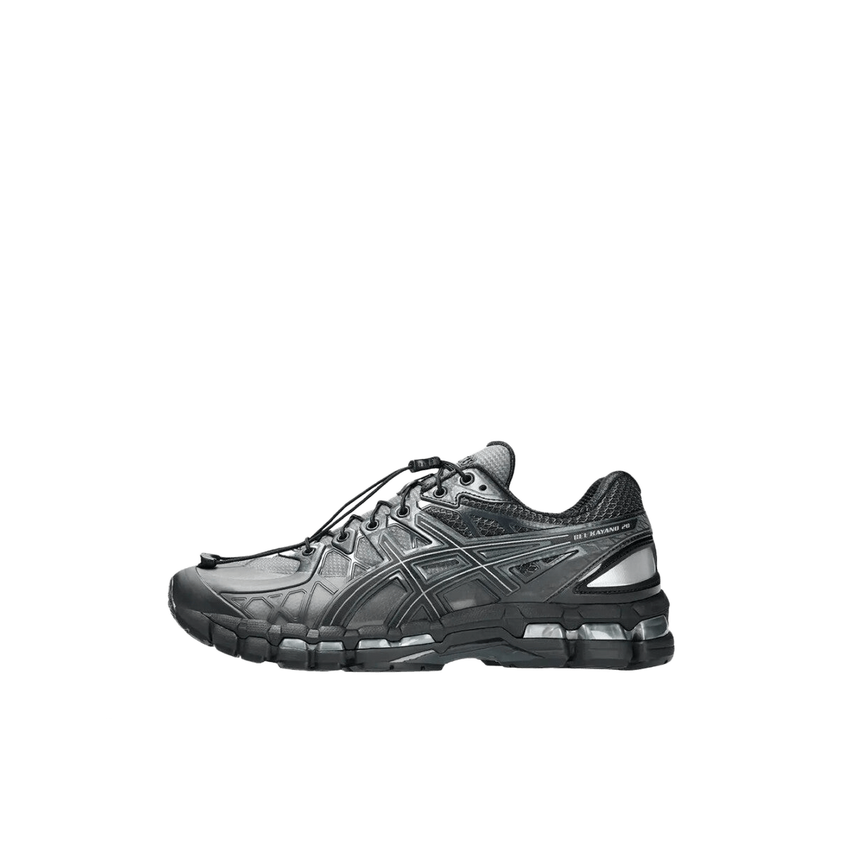 ASICS Gel-Kayano 20 Unaffected Black Obsidian Grey Black