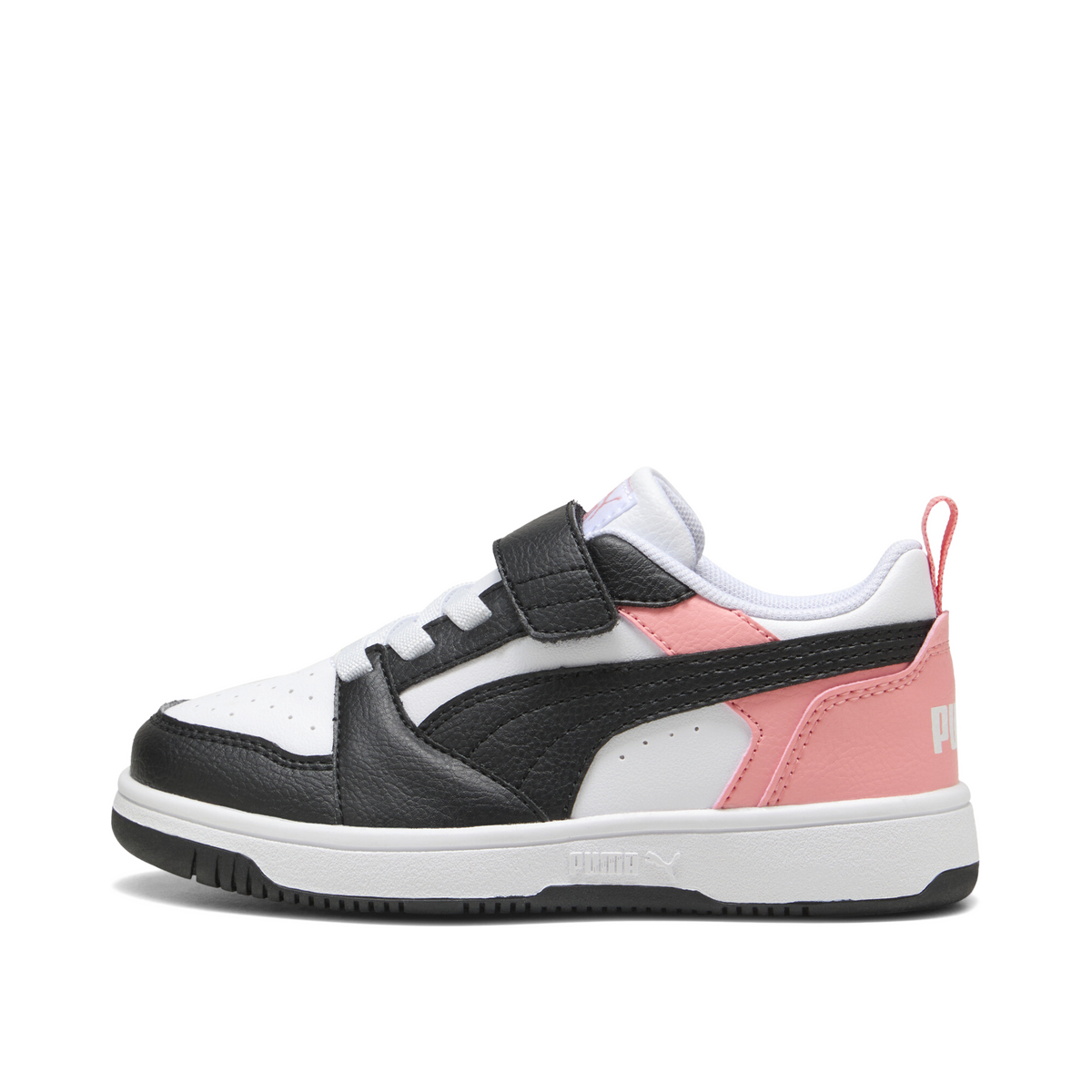 Puma Rebound V6 Lo Kids "White/Black/Pink Fruit" | 397419-24