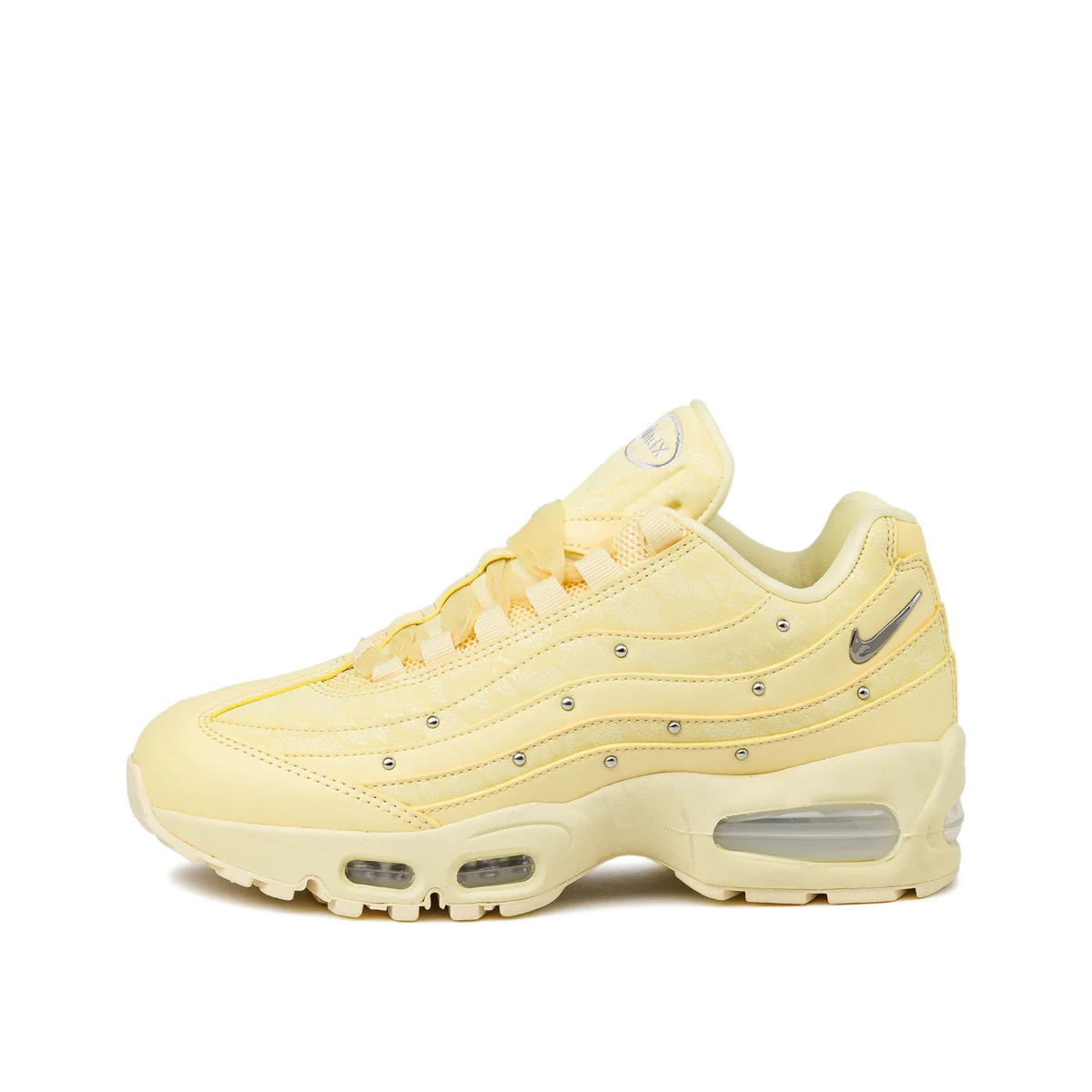 Nike Air Max 95 Wmns Big Bubble "Soft Yellow / Metallic Silver / Alabaster" | IQ3444-722